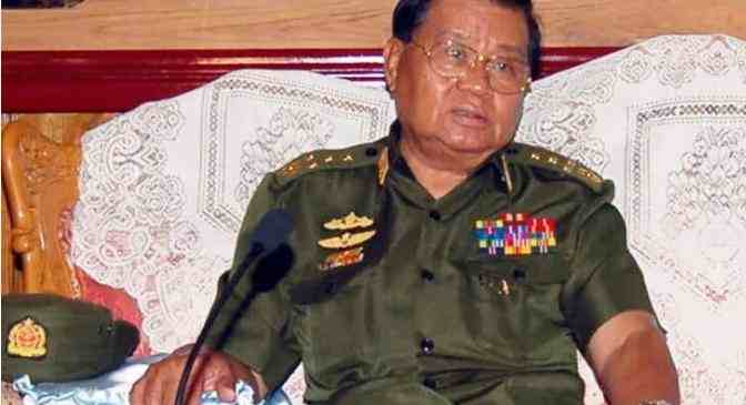 前缅军总司令吴丹瑞家中遭炸弹袭击